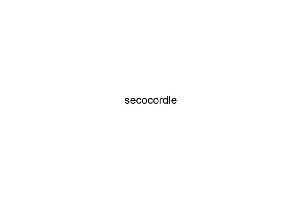 secocordle