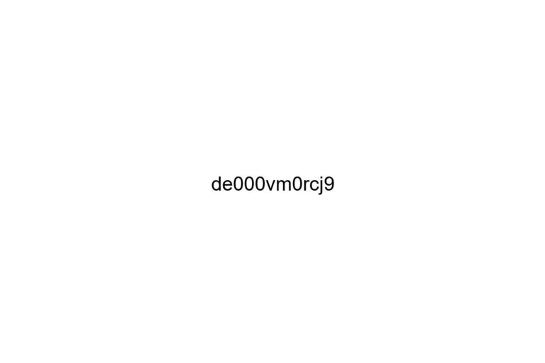 de000vm0rcj9