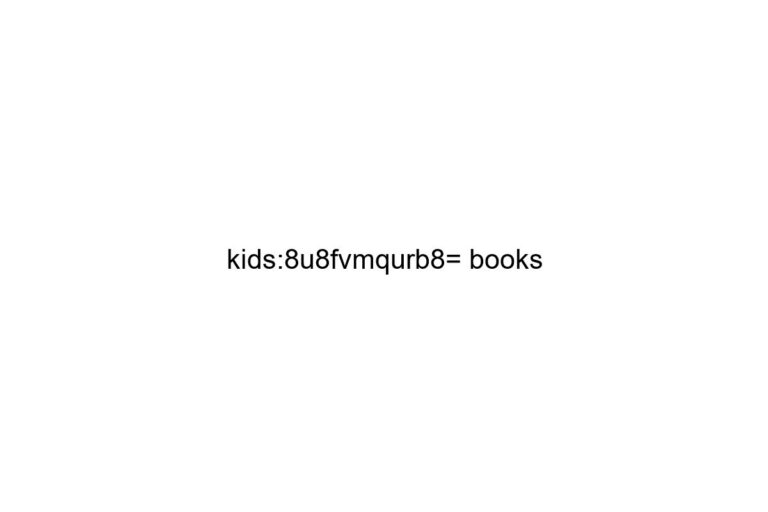 kids 8u8fvmqurb8 books