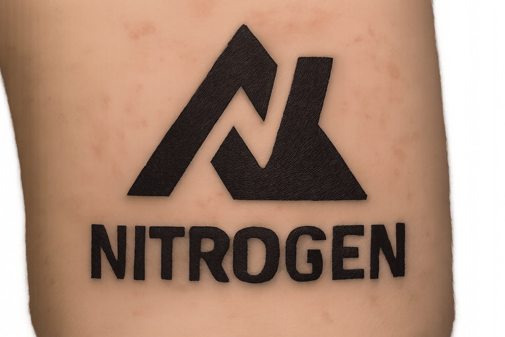 nitrogen brand tattoo