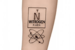 nitrogen branding tattoo