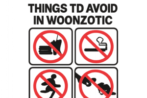 things to avoid in woonzotic