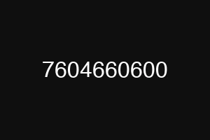 7604660600