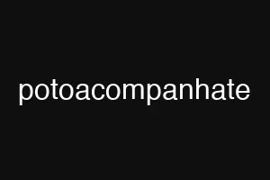 potoacompanhate