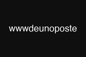 wwwdeunoposte