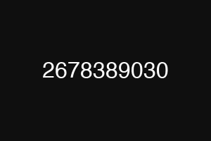 2678389030