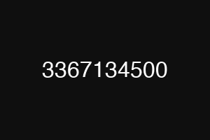 3367134500